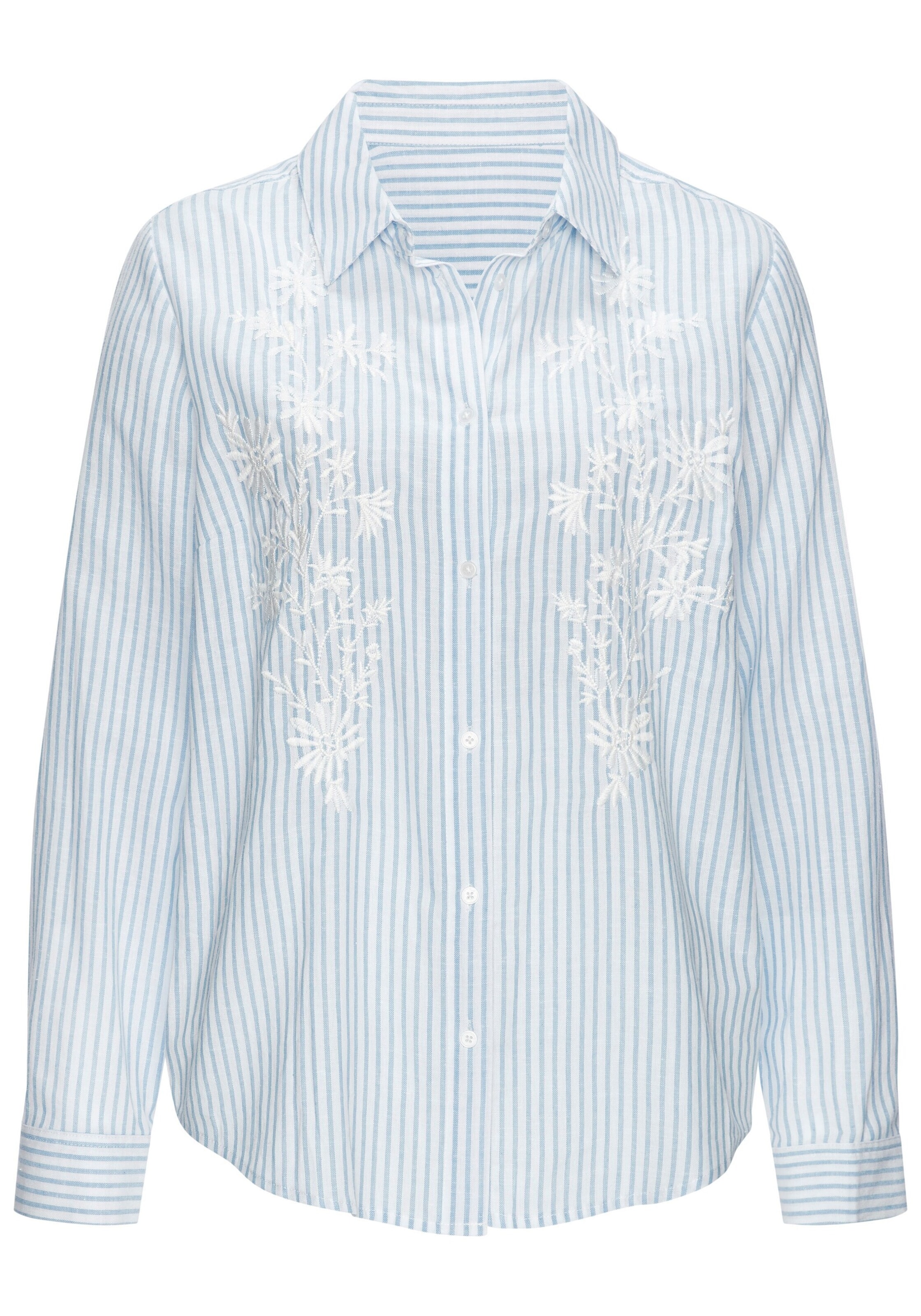 LASCANA Bluza | modra barva: sprednja stran