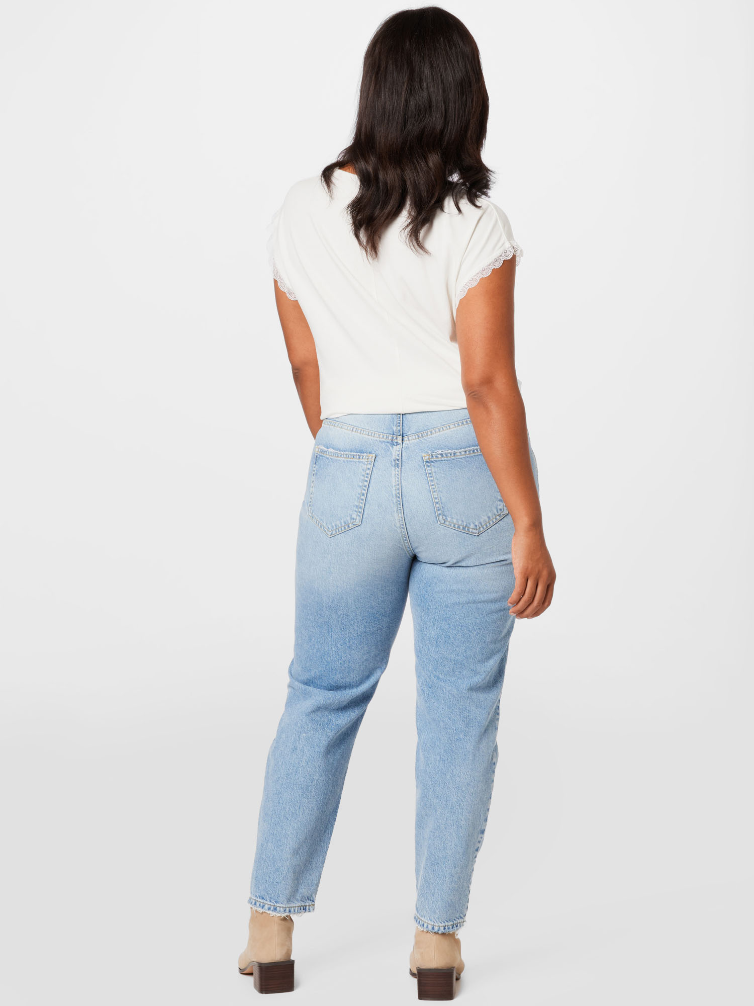 Più sostenibile BEqAe Vero Moda Curve Jeans NADINE in Blu Chiaro 