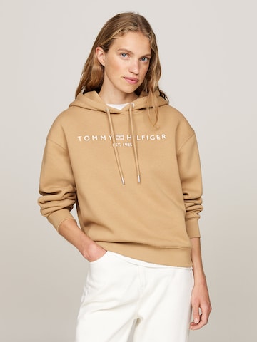TOMMY HILFIGER Sweatshirt in Beige: Vorderseite
