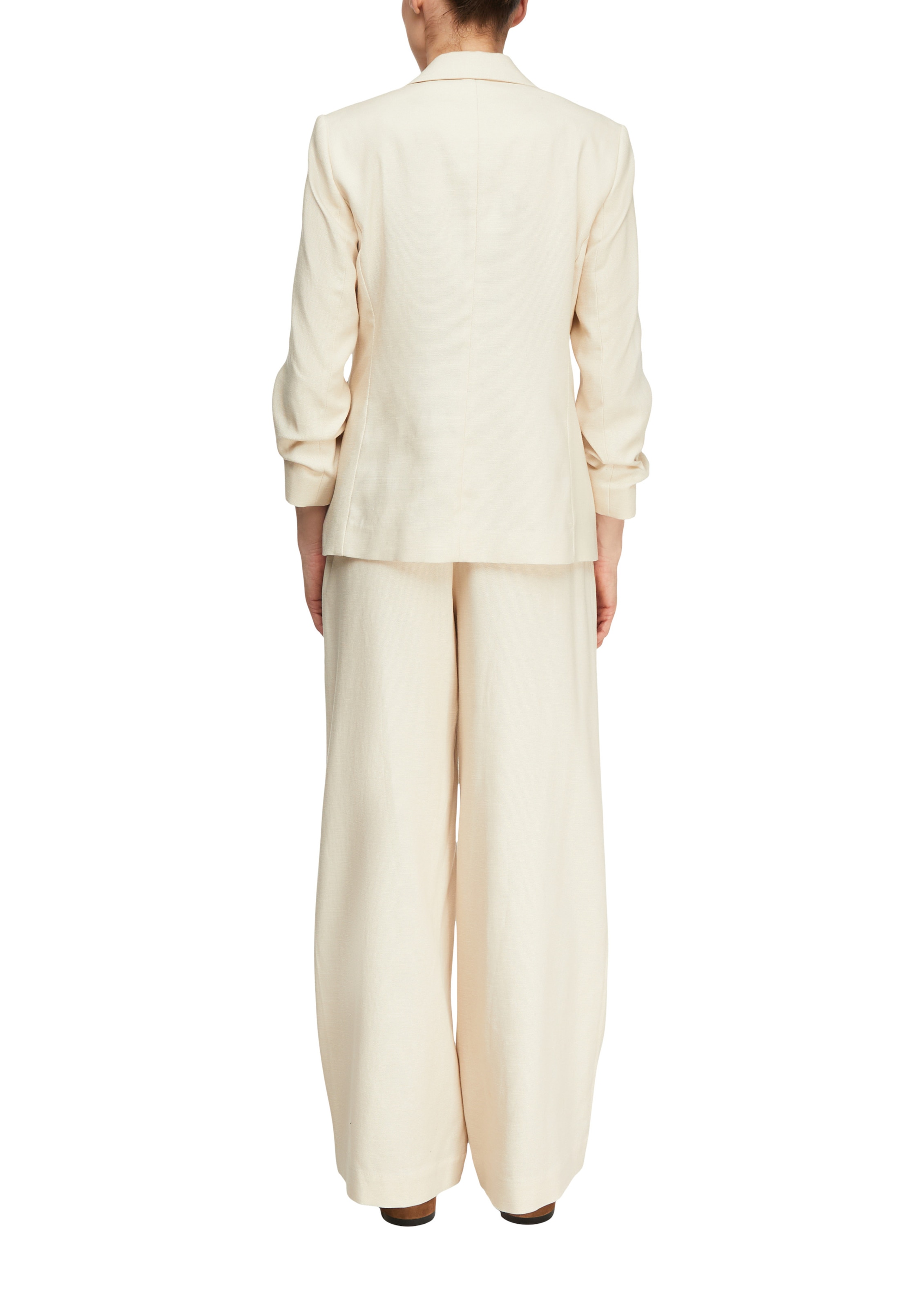 COMMA Wide leg Pants in Beige