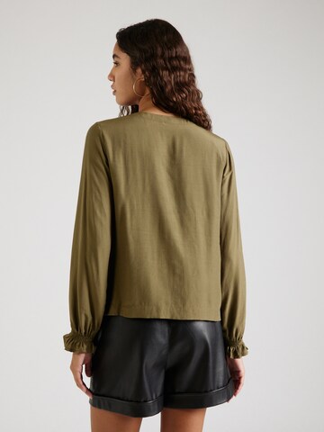NÜMPH - Blusa 'YVETTE' em verde