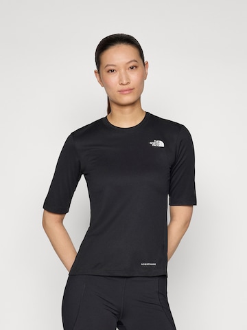 THE NORTH FACE Функциональная футболка 'SHADOW' в Черный: спереди