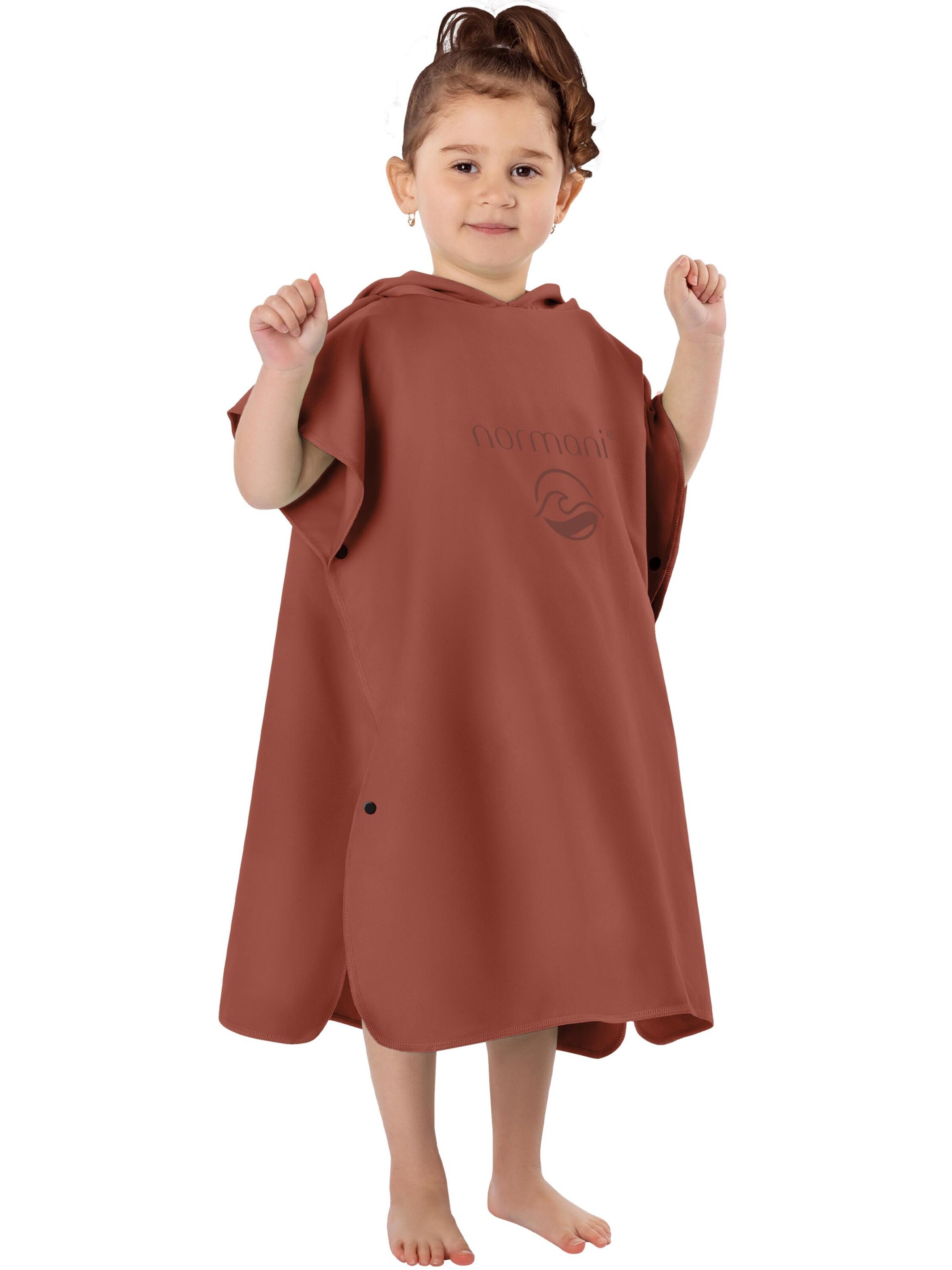 normani Bathrobe 'Rincon' in Red: front