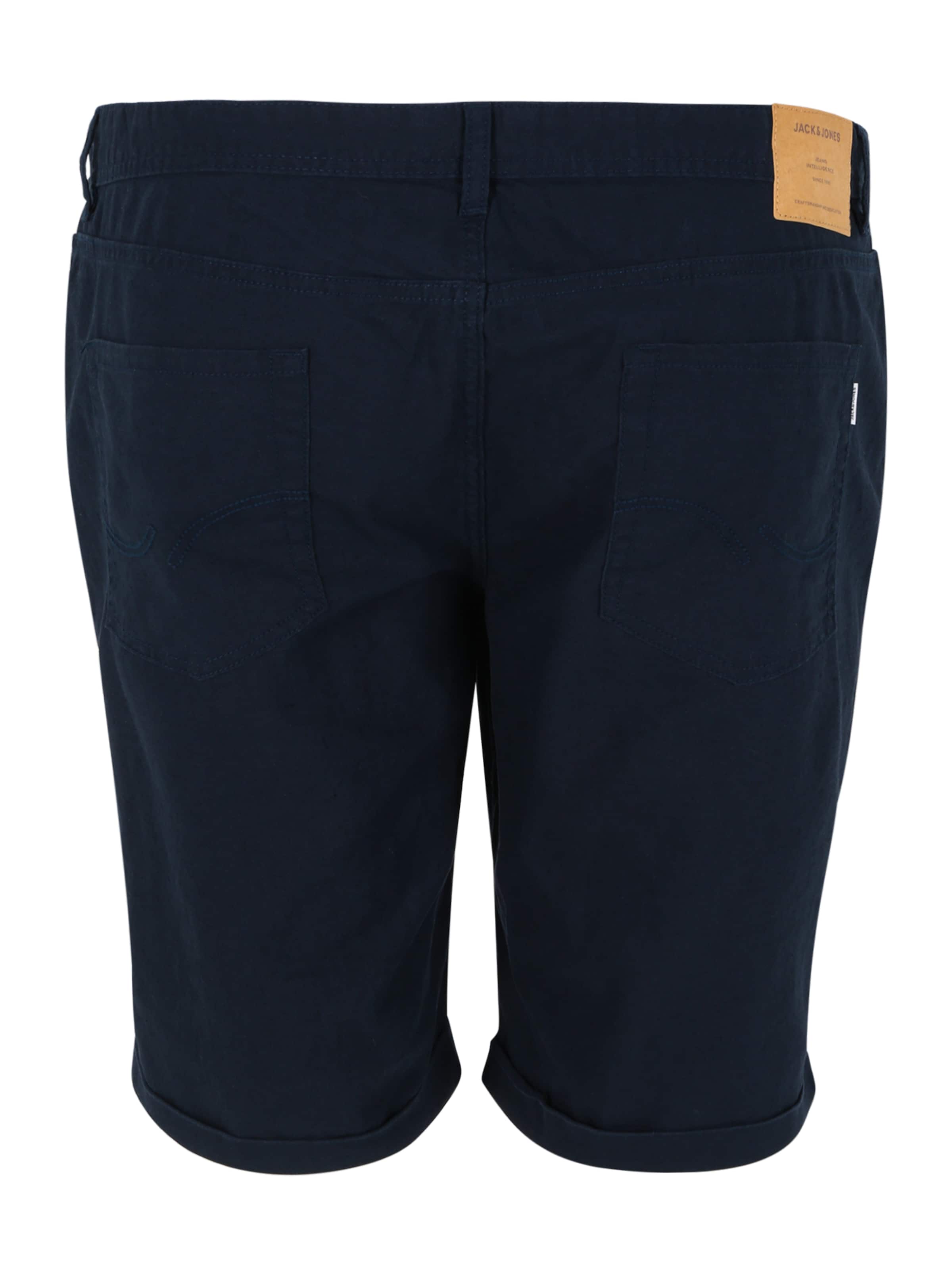 mėlyna Jack & Jones Plus Standartinis Kelnės 'STRICK'