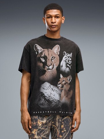 Maglietta 'Puma Dylan Wildcat Tee II' di PUMA in nero