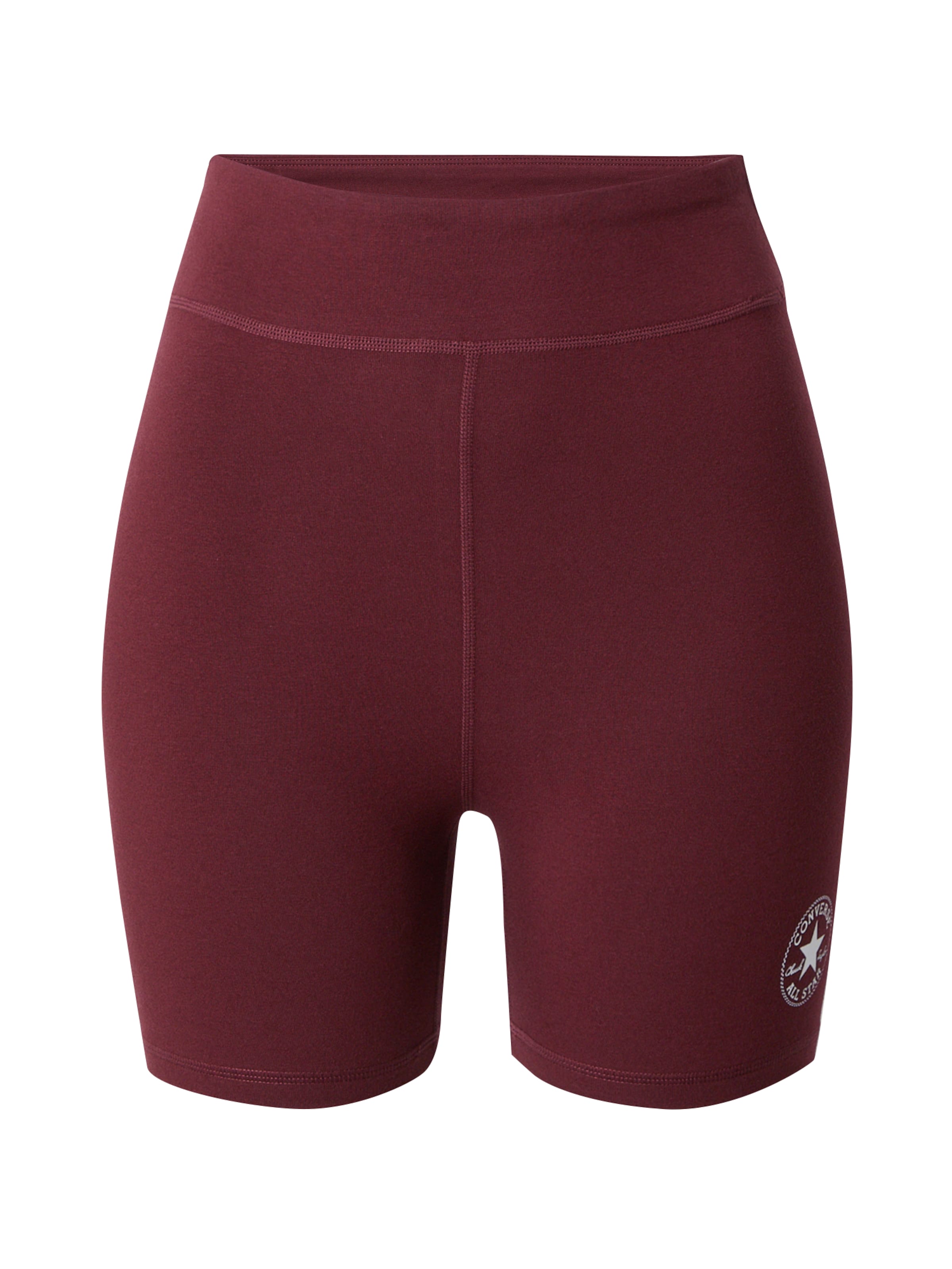 CONVERSE Skinny Nadrág 'Retro Chuck Taylor' - piros: elől