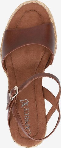 CAPRICE Sandals in Brown