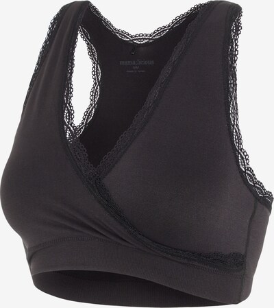 MAMALICIOUS Soutien-gorge en brun foncé, Vue avec produit