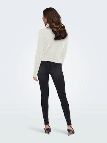 ONLY Gebreid vest 'ONLPETRA' in Wit