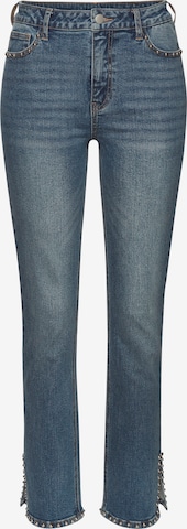 BUFFALOSlimfit Traperice - plava boja: prednji dio