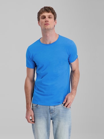 TIMEZONE Shirt 'Ripped' in Blue: front