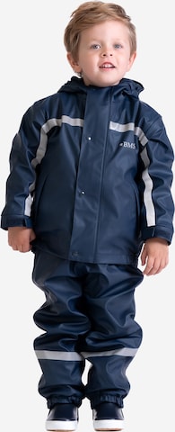 BMS Winter Jacket 'SoftSkin Antarctic' in Blue: front