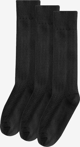 Chaussettes Next en noir : devant