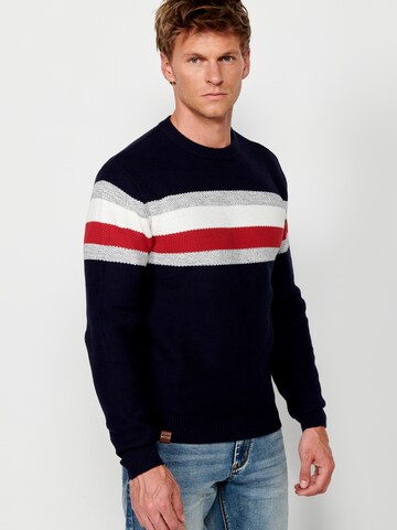 KOROSHI Pullover in Blau