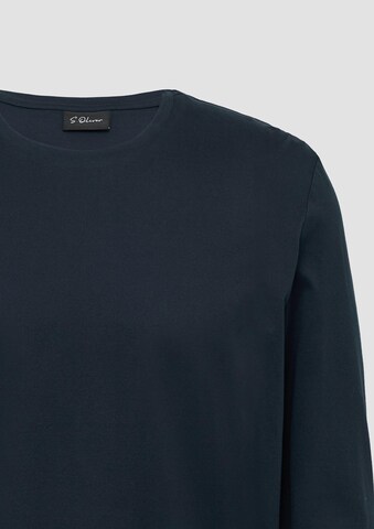 s.Oliver BLACK LABEL Shirt in Blauw