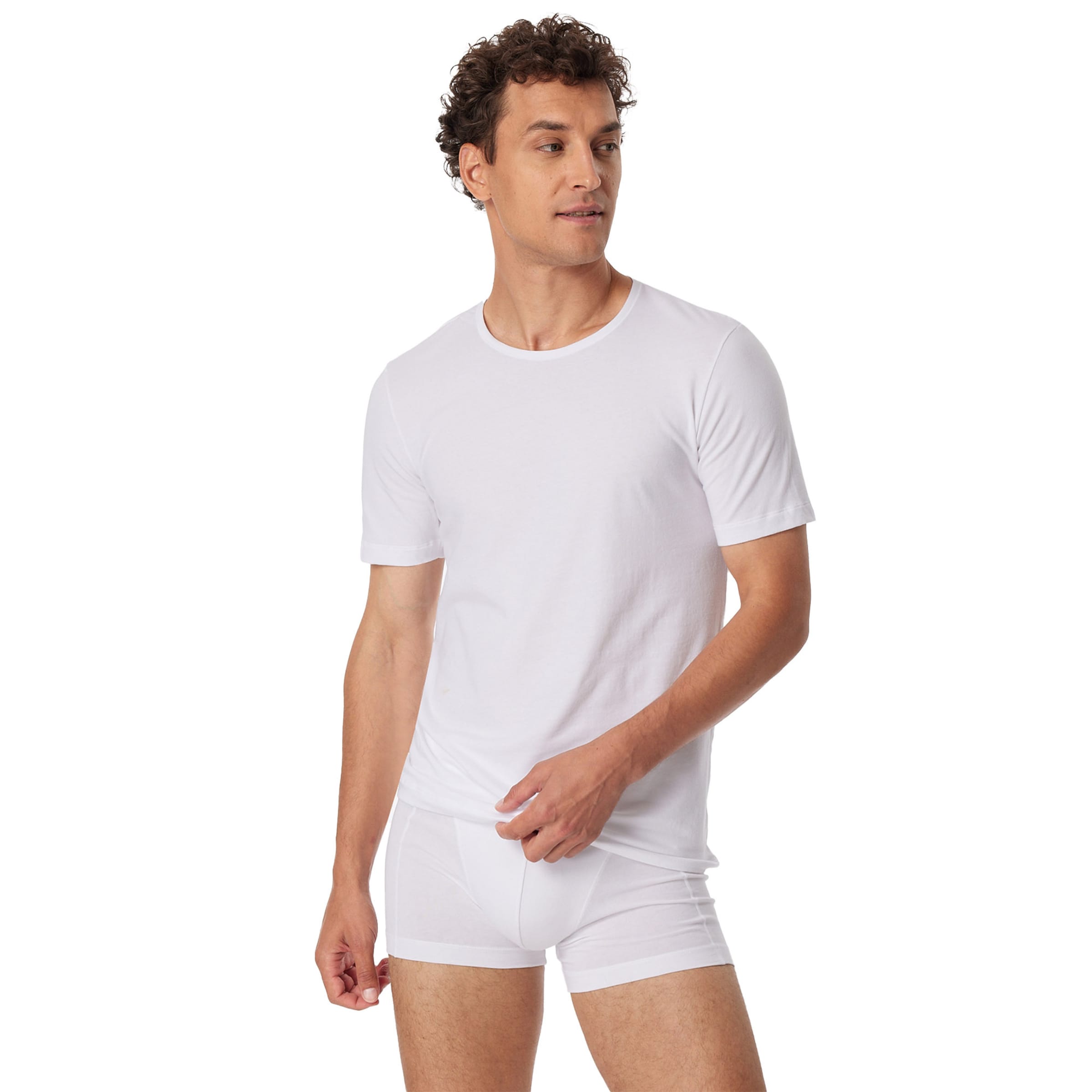 SCHIESSER Bluser & t-shirts i hvid: forside