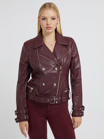 GUESS Between-Season Jacket in Red: front