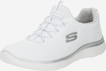 Sneaker bassa 'SUMMITS' di SKECHERS in bianco: frontale