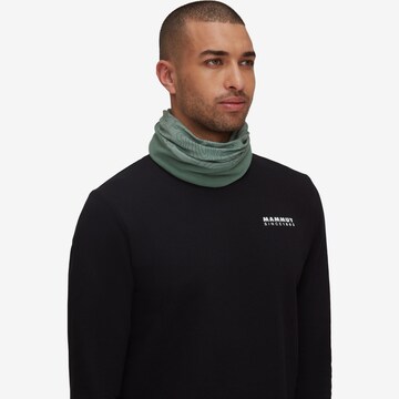 MAMMUT Sports Scarf in Green: front