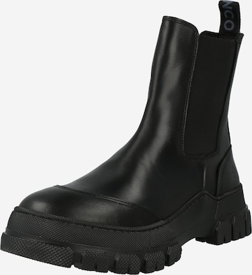 Chelsea Boots 'GIGI' Bianco en noir : devant