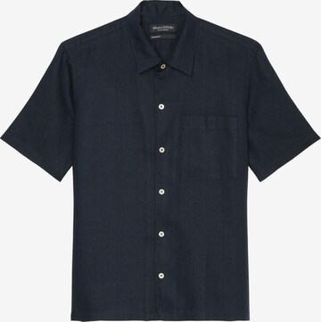 Marc O'Polo Button Up Shirt in Blue: front