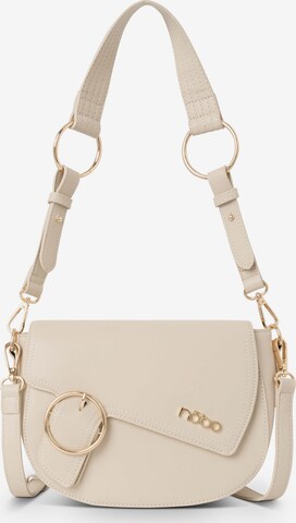 NOBO Schultertasche 'Prestige' in Beige: predná strana