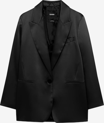 Pull&Bear Blazer in Black: front