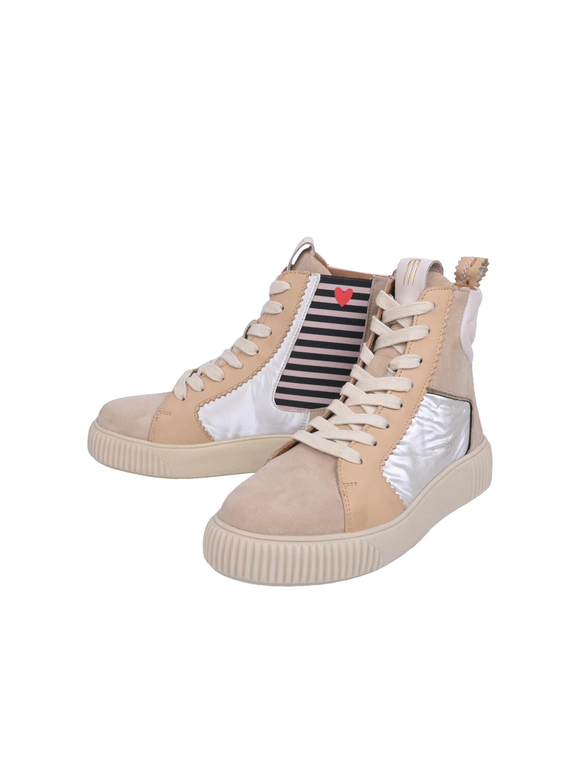 Crickit Sneakers hoog 'NIMA' in Beige