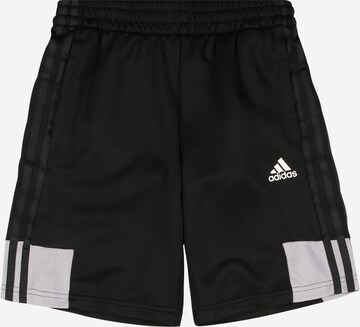 ADIDAS PERFORMANCE Regular Спортен панталон 'B A.R.' в черно: отпред