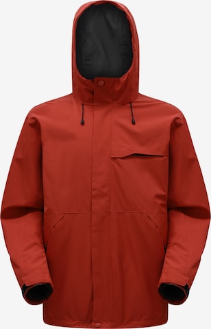 YOUTHUP Outdoor jacket 'Wandrer' in Red: front