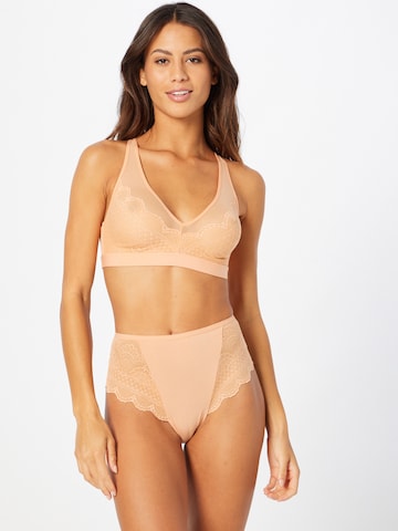 SCHIESSER Triangle Bra in Orange