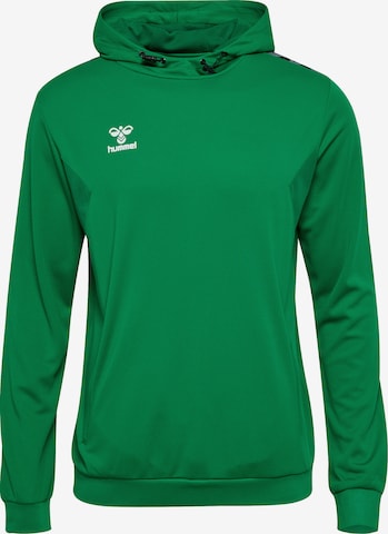 Hummel Sportsweatshirt 'Authentic PL' in Groen: voorkant