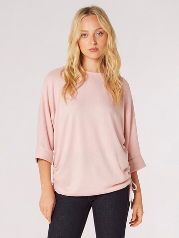 Apricot Blouse in Roze: voorkant