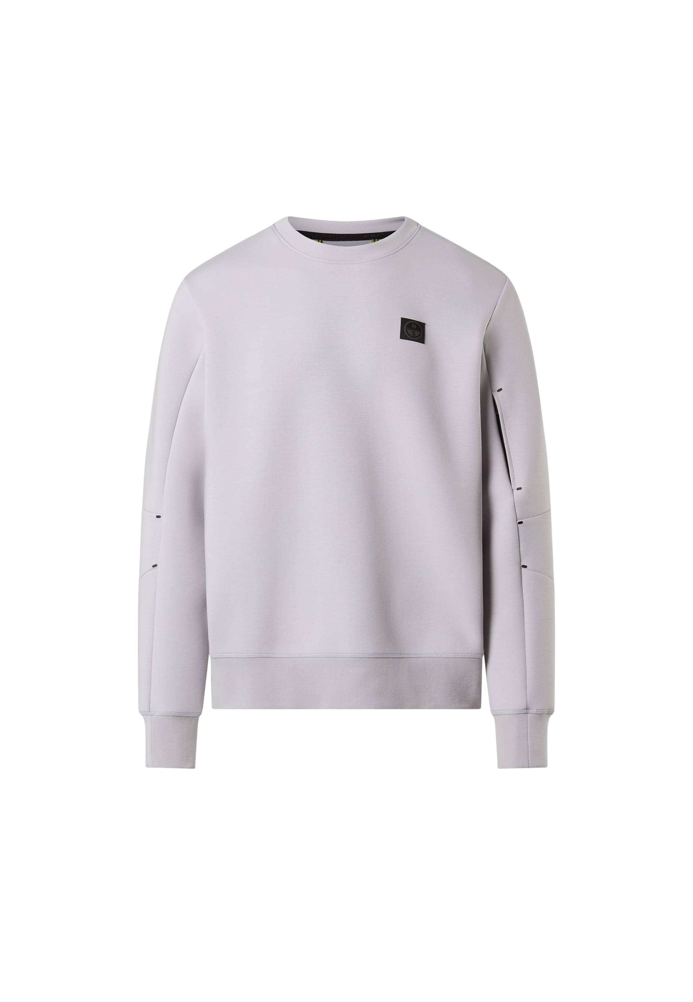 Sweat-shirt 'Tauchgewebe' North Sails en gris : devant