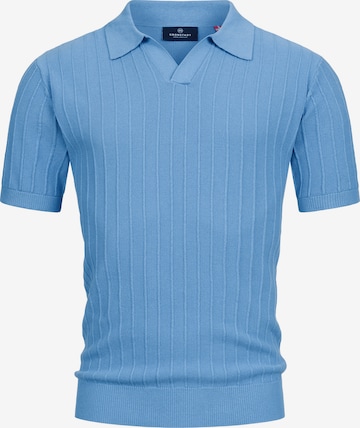 T-Shirt 'Alonzo' Kronstadt en bleu : devant