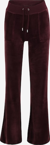 évasé Pantalon 'LAYLA' Juicy Couture Petite en rouge : devant