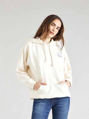 LEVI'S ® Sweatshirt 'Graphic Salinas Hoodie' i beige: framsida