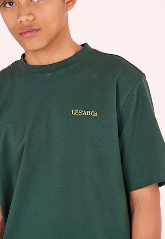 Les'Arcs Functioneel shirt 'Tynan' in Groen
