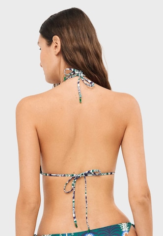 Gisela Triangel Bikini in Blauw