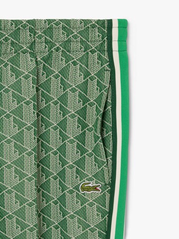 LACOSTE Regular Broek in Groen