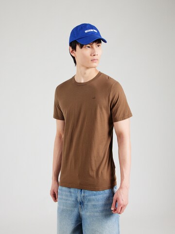 HOLLISTER Bluser & t-shirts i brun: forside