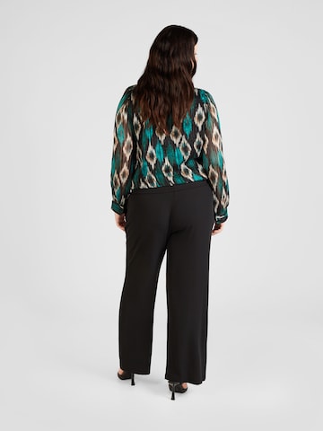 ONLY Carmakoma Regular Trousers 'LAURA' in Black