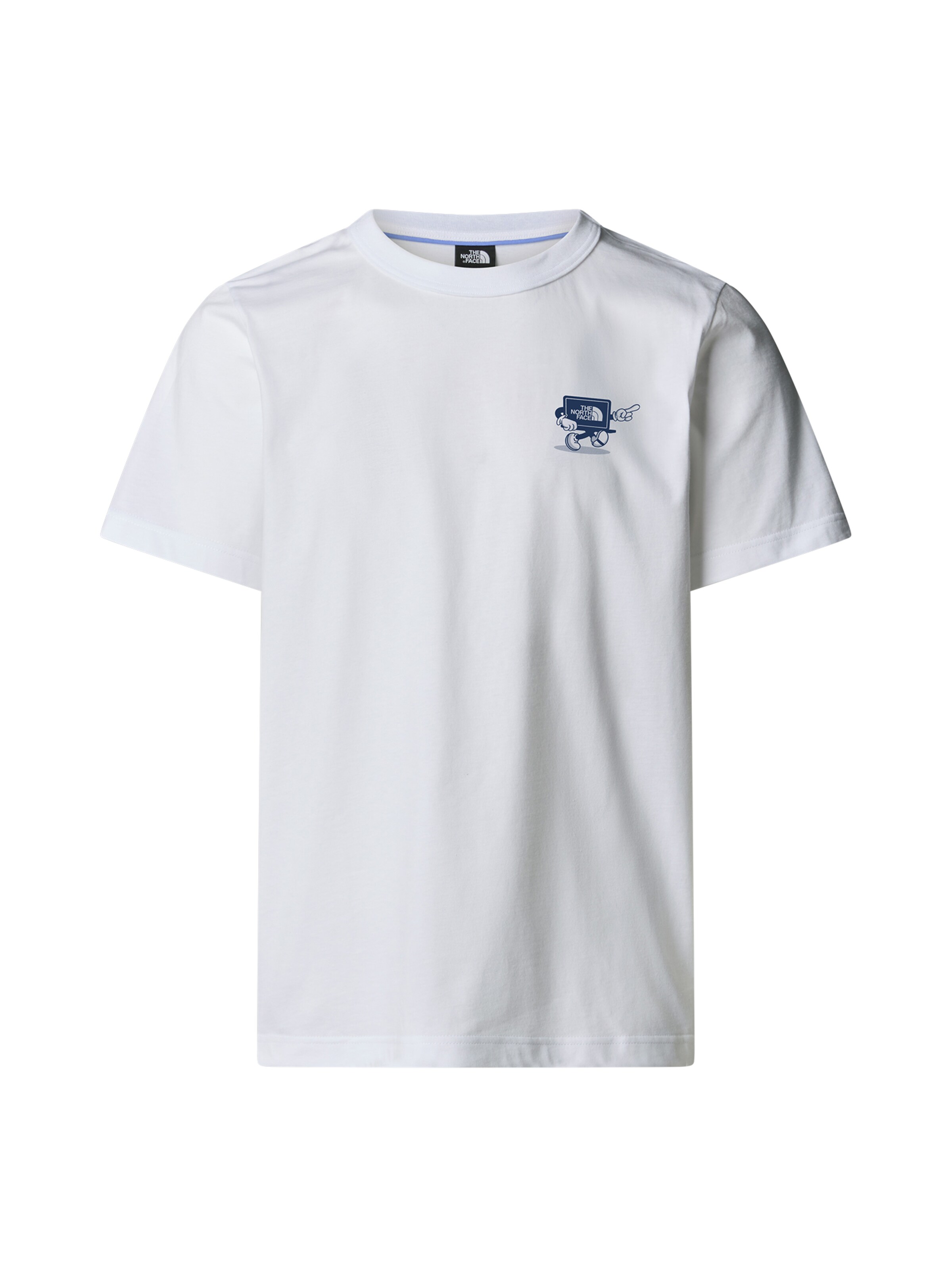 THE NORTH FACE Shirt 'Cartoon' in White: front