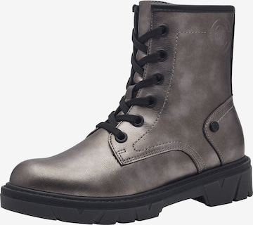 s.Oliver Schnürstiefelette in Grau: Vorderseite