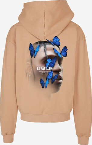 MT Upscale Sweatshirt 'Le Papillon' in Beige