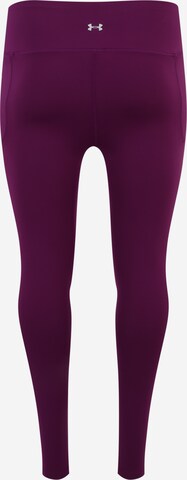 UNDER ARMOUR Skinny Športne hlače 'Meridian' | vijolična barva