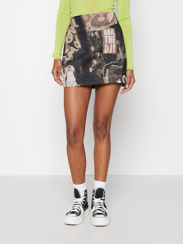Desigual Φούστα σε μπεζ: μπροστά