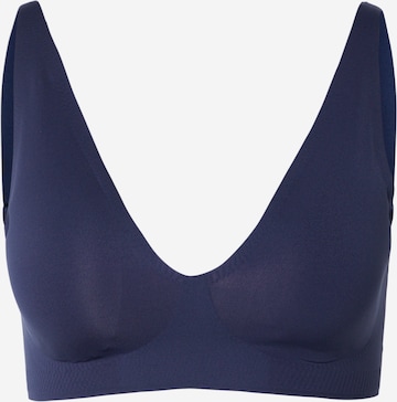 Hunkemöller T-Shirt Rintaliivi 'Super Comfort' värissä sininen: etupuoli