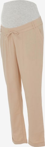 Pantaloni 'Beach' di MAMALICIOUS in beige: frontale