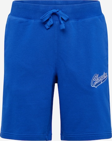 Champion Authentic Athletic Apparel Regular Trousers in Blue: front